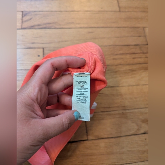 Under Armour Women's Mid Keyhole Sports Bra - Picture 5 of 5